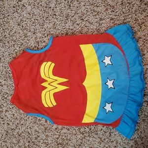 Wonder Woman Dog Dress